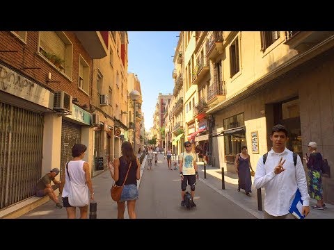 Barcelona, Spain - Gràcia District Walk Tour