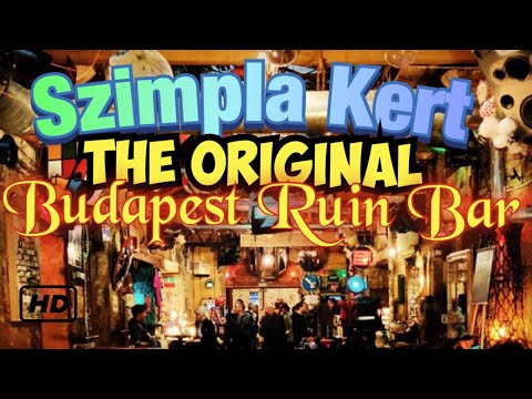 Szimpla Kert - The original Budapest Ruin Bar / Club - POV Tour - Walkthrough