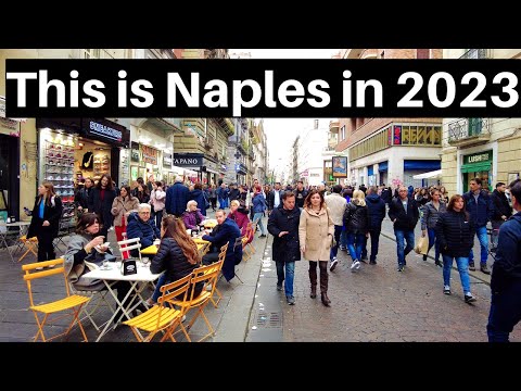 Naples Italy, Captioned Historical center of Naples Tour 2023