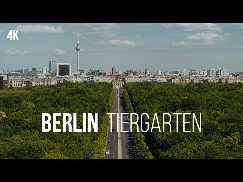Berlin Tiergarten in 4k